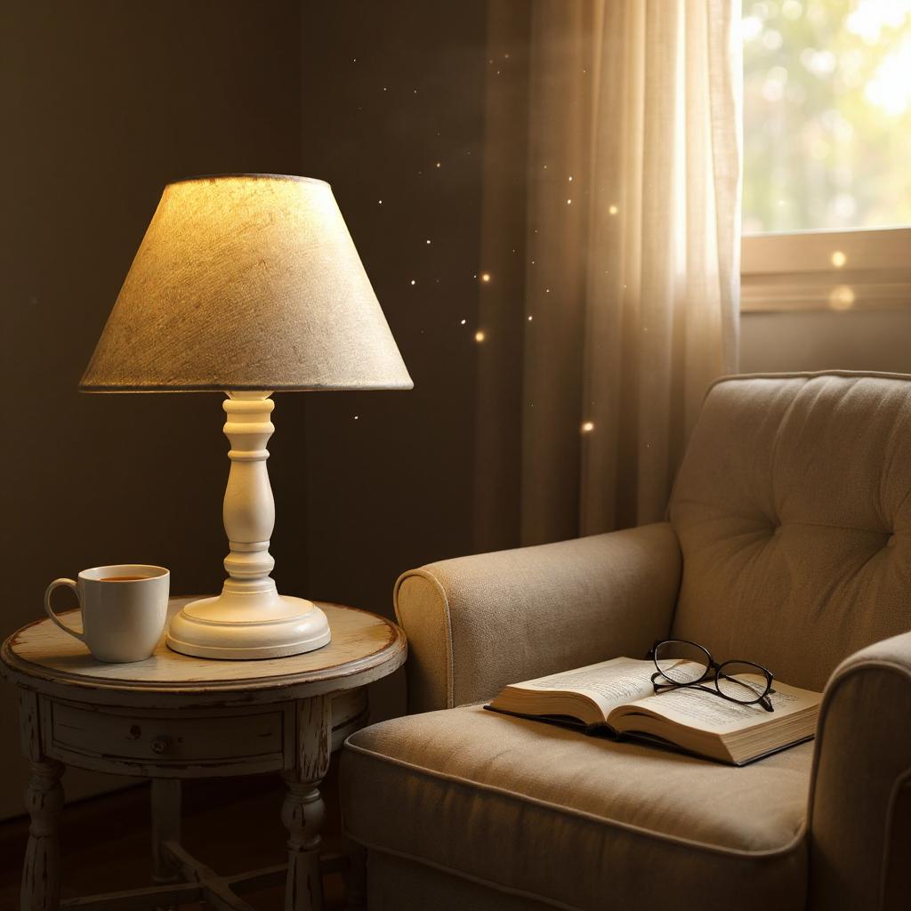 30CM LAMP AND SHADE