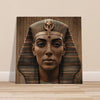 Ancient Egyptian Pharaoh Digital Artwork – Modern Wall Art Print