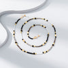 Mixed-color Crystal Beaded Eyeglass Chain, A Fashionable Street Accessory, Is A Ladies' Elegant Eyeglass Rope