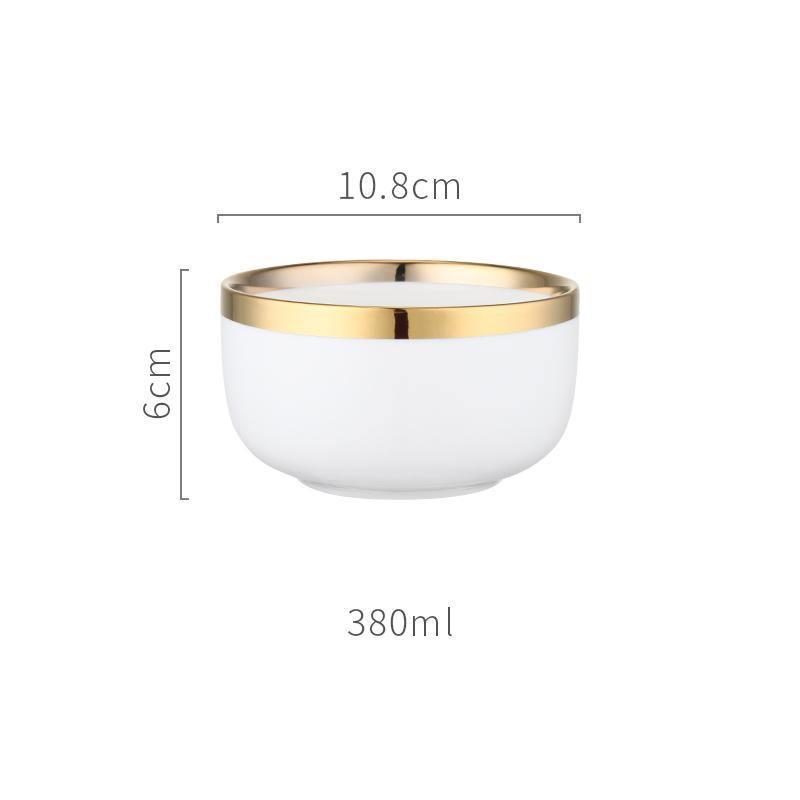 8 Pieces Dinner Set, Pink Or White