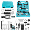 DURATECH 41-Piece Professional Bicycle Repair Set, Bicycle Repair Kit with Tool Box, Bike Tool Kit, Home Multi-Purpose Repair Kit, Suitable for