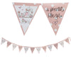 Tracey Russell Polka Dot Partyware Paper Bunting 2.5m - Girl