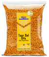 Rani Toor Dal (Split Pigeon Peas) Oily, 128oz (8lbs) 3.63kg Bulk ~ All Natural | Gluten Friendly | Non-GMO | Vegan | Indian Origin