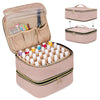 Luxja Nail Polish Organiser Case, Detachable 2 Layers Nail Varnish Case - Hold 60 Bottles (15ml - 0.5 fl.oz), Nail Varnish Storage Bag (Patented