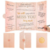 Farewell Guest Book Rose Gold Farewell Gifts for Coworkers Friends We Will Miss You Signing Guestbook Alternative Retirement Going Away Signature Sign