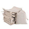 Irich 30pcs Cotton Bags with Drawstring (13x18cm / 5.12x7.09 Inch), Biodegradable & Reusable Gift Bags for Wedding, Favor, Party, Festivals and Diy,