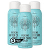 BASE LABORATORIES Piercing Aftercare Spray 4oz Cleaning Solution Cleanses, Sterilizes & Soothes - Saline for Ears, Nose, Body, Belly Piercings Pack of