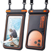 citymore Universal Waterproof Phone Pouch,IP68 Waterproof Floating Phone Case,Cell Phone Dry Bag for Beach, Protector for iPhone 17 16 15 14 13 12 11