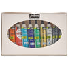 PEBEO 20 ml Vitrea 160-Glass Paint Outliner Set Cardboard, Box of 10, Assorted Colours, Brown, 114100