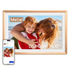 ARZOPA 14 Inch Metal Digital Photo Frame Free Cloud Storage Share Unlimited Photos & Videos No Subscription Fees WiFi Digital Picture Frame 1920*1200
