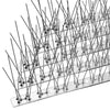 OFFO Bird Spikes with Stainless Steel Base,Cover 8.25m Pigeon Spikes for Roofs and Windows,Bird Deterrent Spikes Set for Deterring Crows,Seagulls and