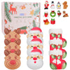 SHUCHING 9 XXL Christmas Bath Bombs for Kids with Toys Inside, Kids Bubble Bath Bombs Gift Set, Natural Organic Handmade Fun Individual Christmas