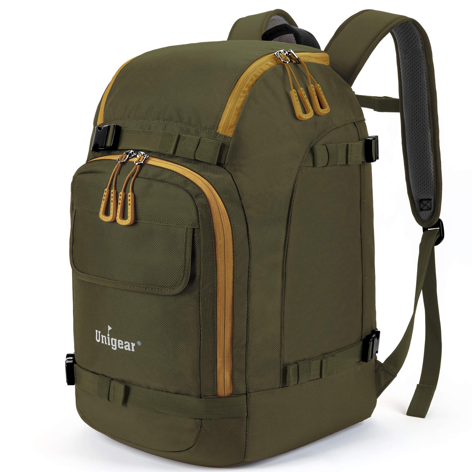 Unigear Ski Boot Backpack, Snowboard Shoes with Helmet Bag, Winter Sports Skiing Skating Rucksack