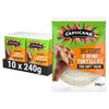 Capsicana Mexican Mini Tortilla Wraps 240g | Pack of 10 | Soft & Fluffy Wheat Flour Wraps