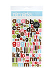 American Crafts Remarks Cardstock Stickers, Sotheby's Color Set 4