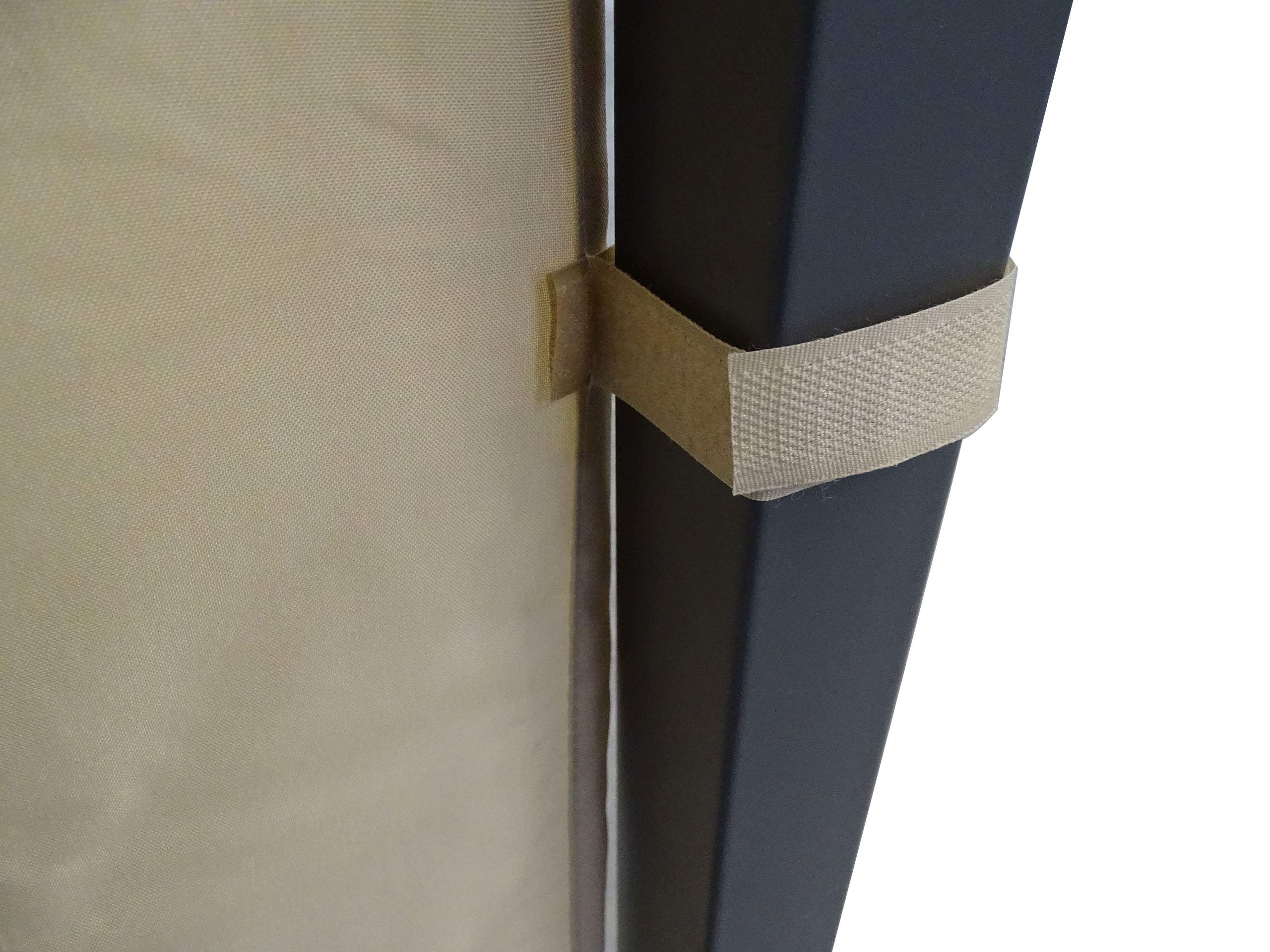 Quick-Star 2 Side Panels with PE Window for Gazebos 3 x 3 m Side Wall Sand