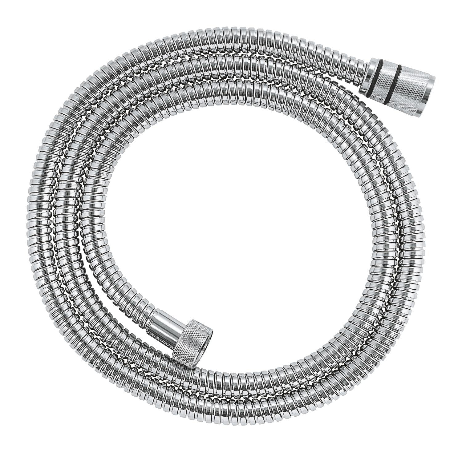 GROHE VitalioFlex Metal Long-Life TwistStop - Shower Hose 1.5 m (Tensile Strength 50 kg, Pressure Resistance Up to 16 Bar, Heat Resistance 75?C,