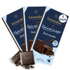 Leonidas 3 Pack Reduced in Sugar Dark Chocolate Tablet ? Premium Belgian Dark Chocolate ? Less Sugar, Same Intense Flavor ? Guilt-Free Indulgence for