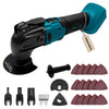 Oscillating Multi Tools for Makita 18V Battery, Multi-Use Cutting and Sanding Tool, 4?Oscillation Angle, 6 Variable Speeds, Quick-fit Blade Design