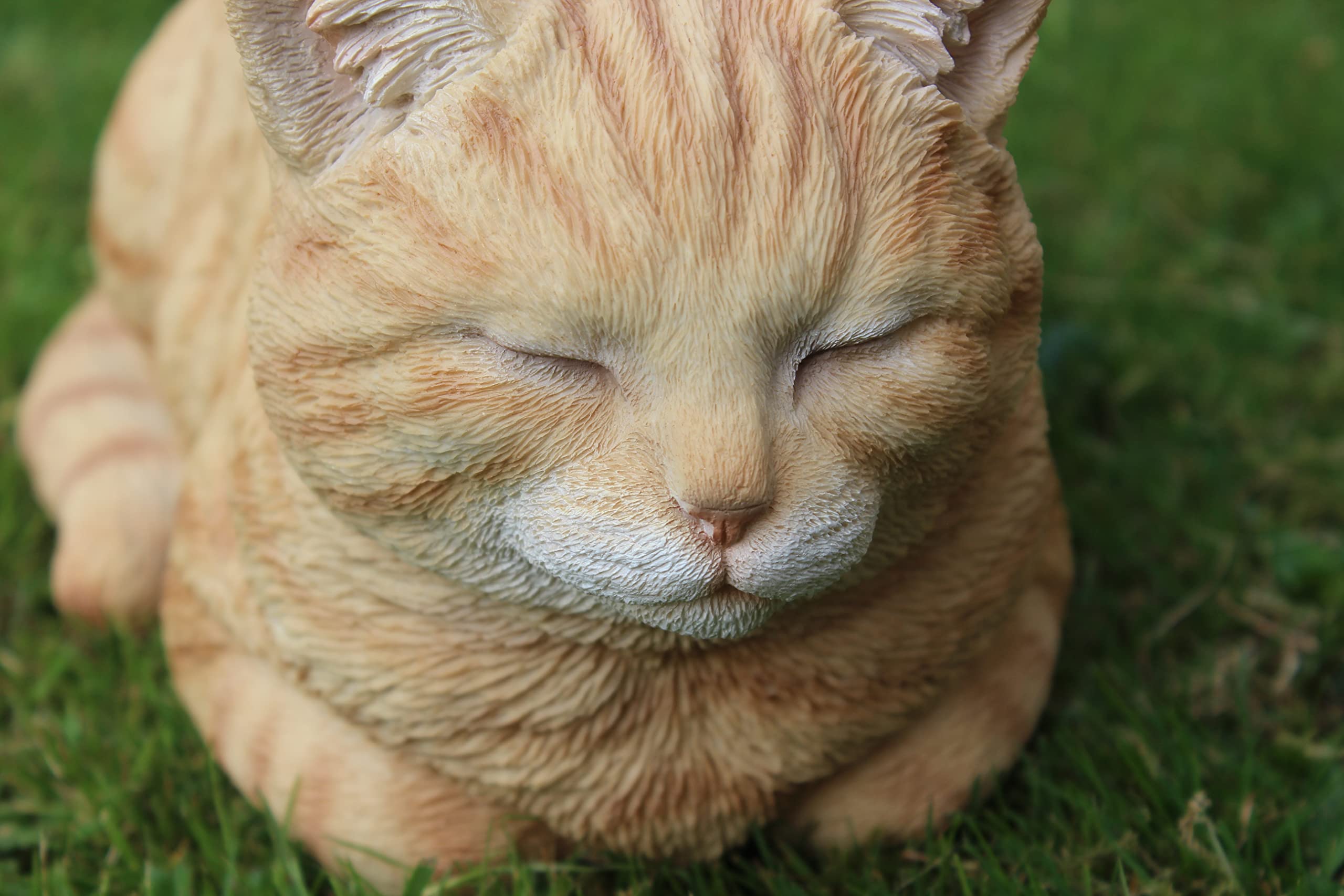 Vivid Arts Ginger Dreaming Cat Resin Ornament