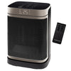 Russell Hobbs Space Heater in Black & Gold 1500W Silent Portable Oscillating Ceramic Electric Heater, Low Energy Digital Display, 4 Modes, 24hr Auto