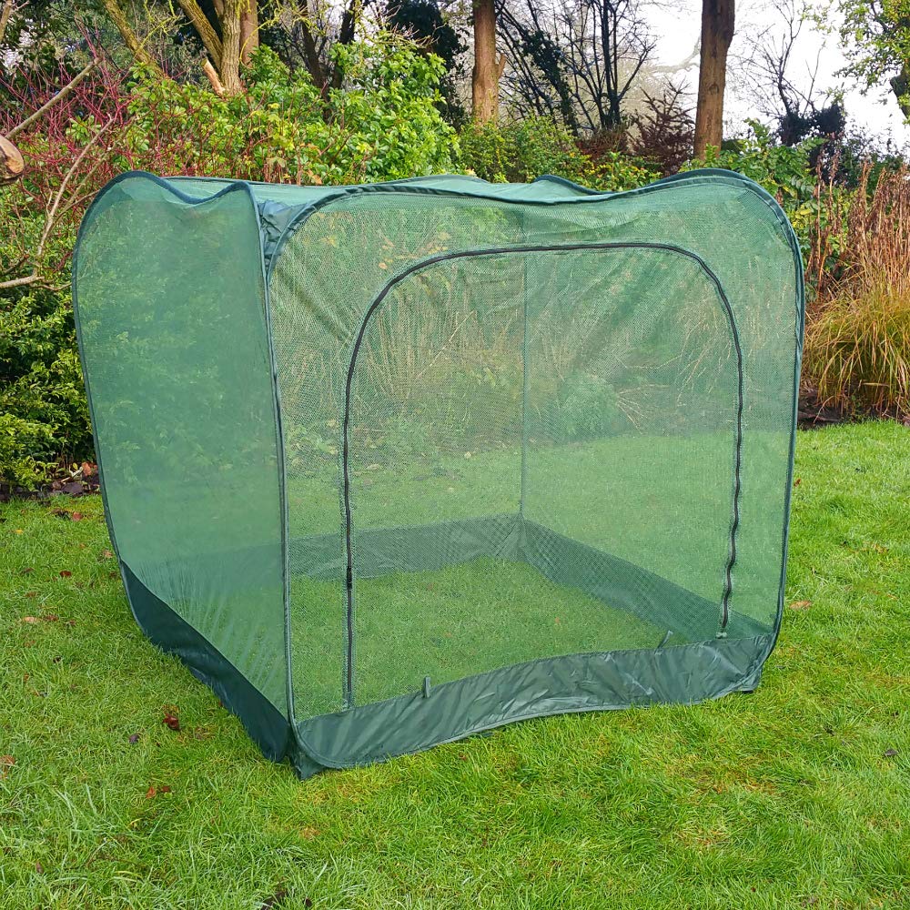 GardenSkill ? Network of Protection for seedlings, 1.35 m High, with Doors 1,25 m x 1,25 m x 1,35 m