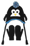 Nuzzles Hat/Mittens Penguin