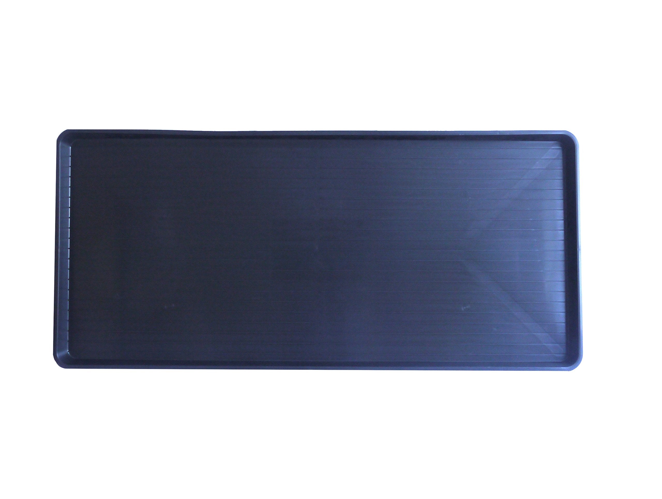 Britten & James 120 x 55cm Large Tray Black. Use in the garden, greenhouse, for hydroponics, oil drain tray, for muddy boots, litter tray etc.