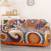 DECMAY Throws for Sofas Large, Boho Throw Blankets for 2 3 4 Seater Sofas and Double Bed Armchair Couch, Cotton Weighted Soft Furniture Throws(Ethnic