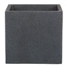 Scheurich C-Cube Planter Stony Black ? 40 cm, height 33 cm