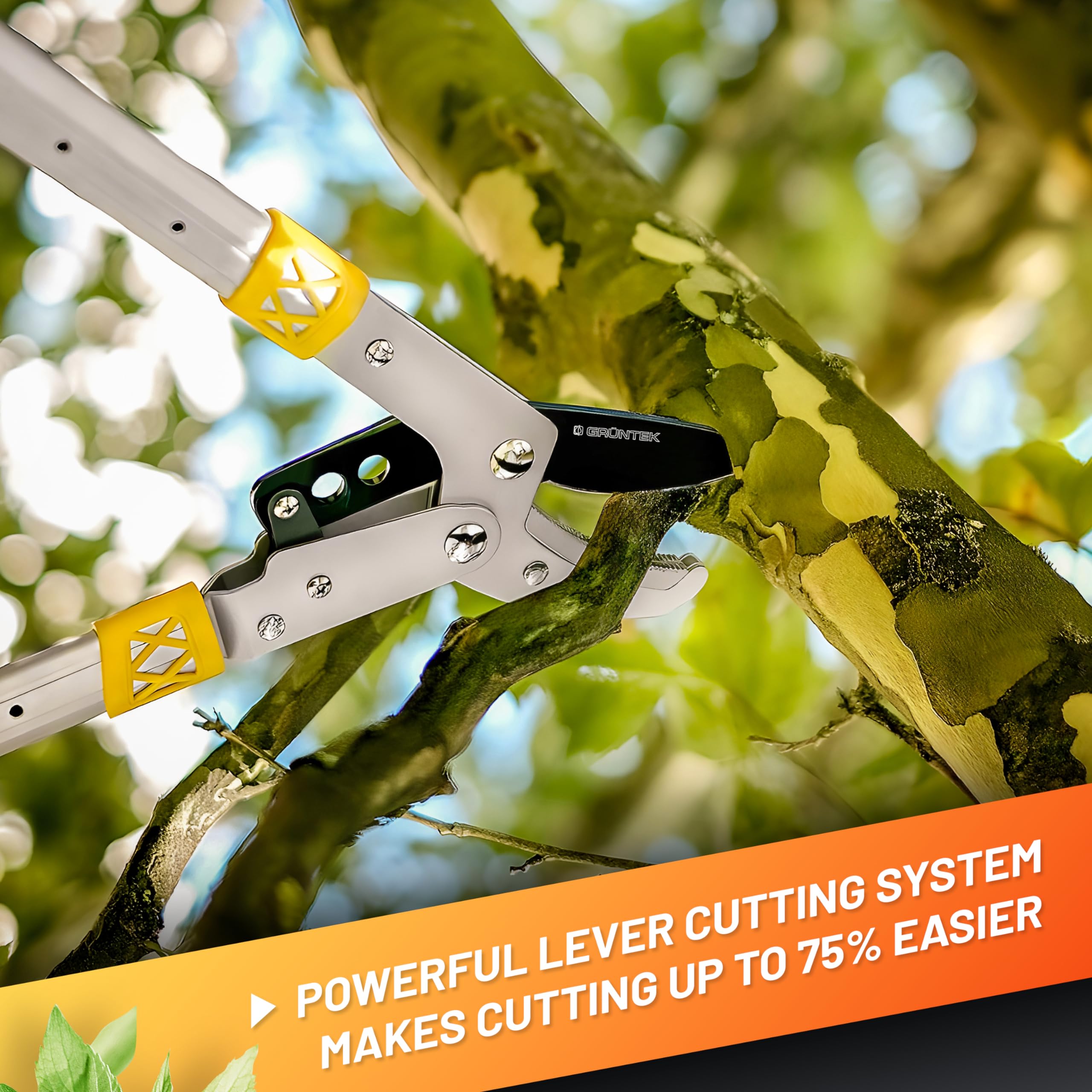 GR?NTEK Telescopic Anvil Loppers TX 685-1050 mm, Bypass Lopping Shears Smart-Cutting System. Satisfaction Guarantee 30 Day !!