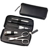 Sonnenschein by Hans Kniebes Manicure Set 5 Pieces Nail Scissors, Nail Clippers, Nail File, Tweezers, Manicure Hoof Stick, Stainless Steel, Nail Care