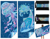 Bingobang 2 Pack Microfiber Beach Towels for Adults Extra Large, 180?90 cm Quick Dry Lightweight Beach Towel with Net Bag, Thin Sand Free Travel