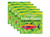 Fish 4 Ever | Azores Skipjack Tuna Steaks In Organic Olive Oil - Sustainably Fished. Tin Canned Food Rich In Omega-3, Great For Making Sandwich Spread