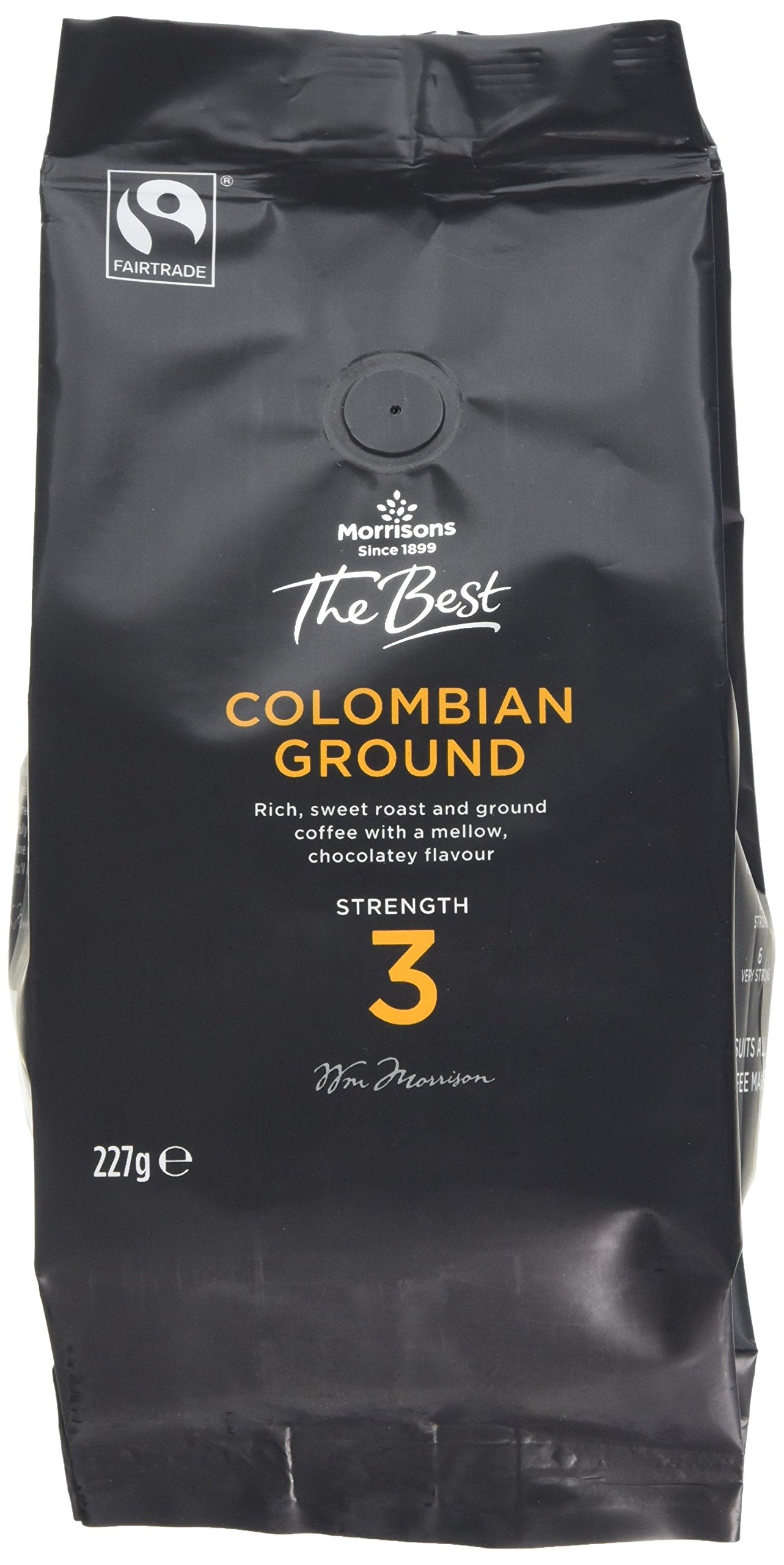 Morrisons The Best Colombian Coffee, 227 g, Pack of 6
