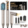 6 in 1 Hair Air Styler with Air Curling Wands, Multi-use Ionic Hair Blow Dryer Diffuser Nozzle Set Styling Tools Hair Styler Curler Airstyler for