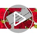 Cloudecor 15Pcs Fake Roses Velet Rose Long Stem Artificial Flowers Silk Flowers for Home Wedding Decoration (Round Roses，Purple)