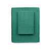 zer0bed, Aqua Green Bath Towels, Set of 2 Bath Towels, Face Towel, Bidet Towel, Plain Teal, 100% Cotton, Set of 2