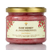Earthbreath Raw Honey with Lingonberries 400g -100% Raw & Natural - Fresh Lingonberries ? No Artificial Additives