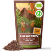 NaturaleBio Organic Raw Cacao Nibs 400g. Natural and Pure. Made in Tropical Regions from The Theobroma Cacao Plant. Source of Magnesium, Potassium and