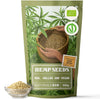 NaturaleBio Hemp Seeds 950g. Organic, Vegan, Non GMO. Plant-Based Protein, high in Omega 3 and 6. Supports Muscle Mass and Healthy Bones, aids Heart
