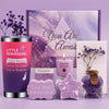 Lavender Pamper Gifts for Women, Unique Bath Sets Self Care Package for Her, Get Well Soon Relaxing Spa Present, Ladies Pamper Hamper Christmas
