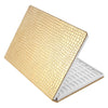Rvvwhfn 216 Colors Nail Tips Display Book DIY Nail Art Showing Shelf Gel Color Card Chart Painting Display Board Gold