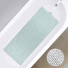 ZOKBOM Loofah Shower Mat Non Slip 40x100cm | Soft Loofah Bath Mat for Inside Shower, Anti Mould Loofah Bath Mat with Drain for Wet Area,Quick-Drying