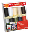 G?termann creativ Sewing thread set with 10 spools Sew-all Thread 100 m in basic colours