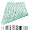 DOPROP 100x40cm Extra Long Non-Slip Bathtub Mat for Inside Bath - Premium Vinyl Shower Mat with Strong Suction Cups & Drain Holes, Bath Mat for