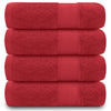 GC GAVENO CAVAILIA Gaveno Cavailia Egyptian Cotton Thick Absorbent 700 GSM Miami [Pack of 4-Wine, Hand Towel (50x85 Cm)