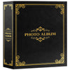 Lanpn Photo Album 6x4 Slip in, Traditional Classic Extra Large Capacity 1000 Pockets Photo Albums Holds Landscape and Portrait 10x15cm Picture Black