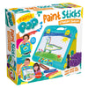 Paint Pop - Creation Station Portable Table Top Easel for Kids - Foldable for Storage, Double Sided with Wipeable Whiteboard - Includes 6 Paint