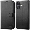 OCASE for iPhone 17 Case, PU Leather Wallet, Magnetic Flip Folio Cover with RFID Blocking, Card Holders, Shockproof TPU, and Kickstand for 6.3 Inch